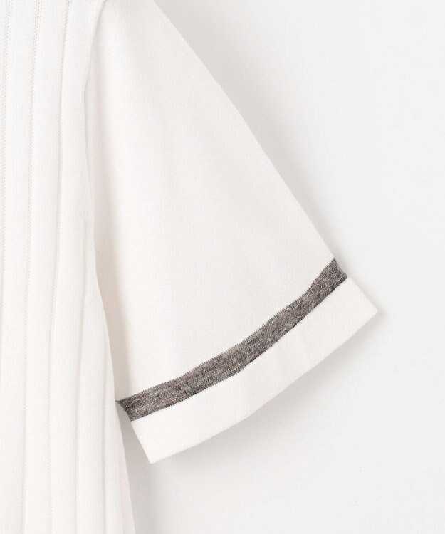 JOSEPH ABBOUD 【キングサイズ・清涼感/ストレッチ/洗える】クールスキン ニット ポロ ホワイト系