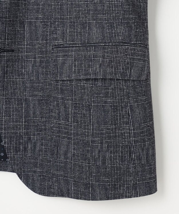 JOSEPH ABBOUD 【ストレッチ/セットアップ/弱撥水】フランネル ジャージ ジャケット ネイビー系4