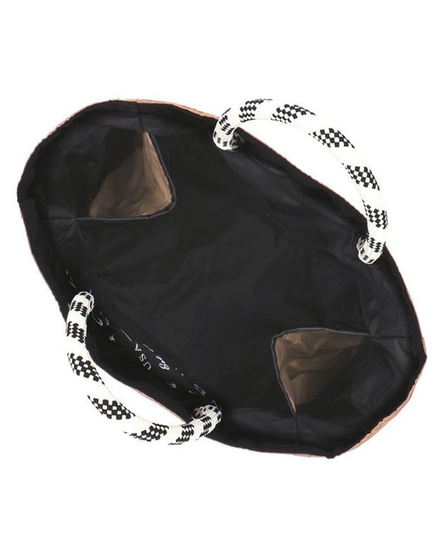 LeSportsac MEDIUM 2 WAY TOTE/ジェットブラック/プロビンシャル ジェットブラック/プロビンシャル