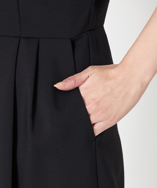 NAVE 【ReNAVE・セットアップ可/洗える/撥水加工】ホロウツイル ジャンプスーツ ブラック系