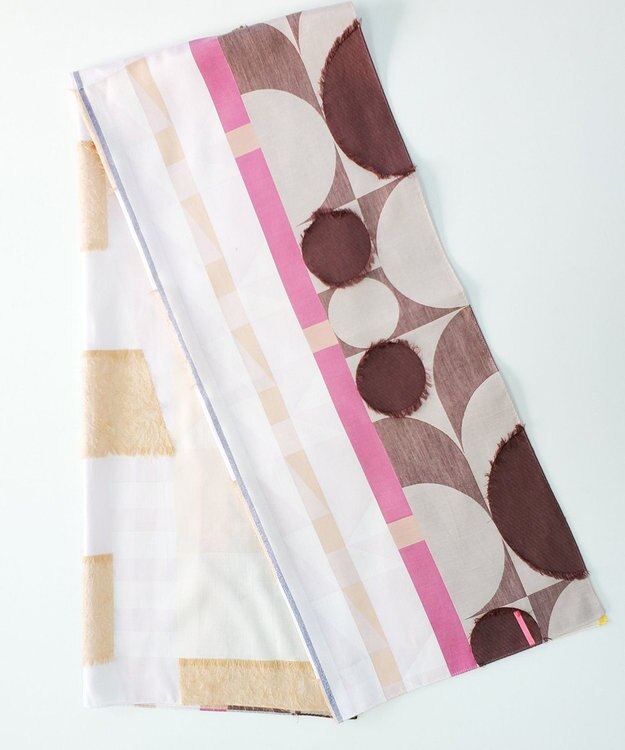 POLS キュプラロングストール ピンク