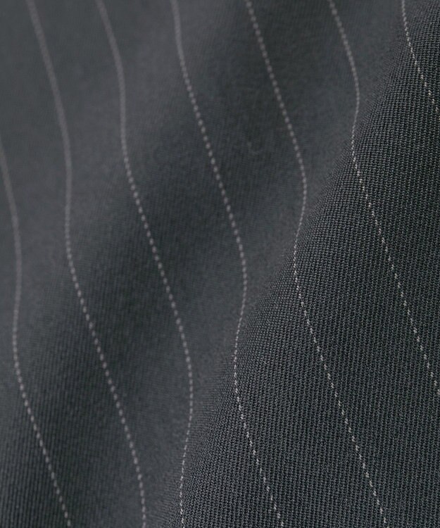 AMERICAN HOLIC ショート丈ベスト Stripe Gray