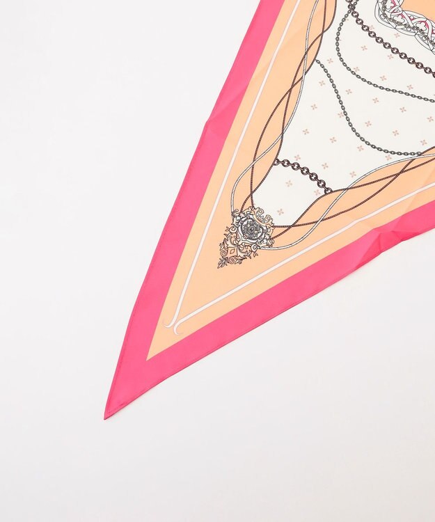 ANY ダイヤスカーフ ピンク系