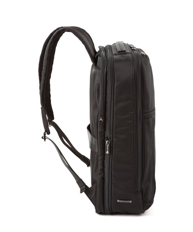 ACE BAGS & LUGGAGE World Traveler サビオ ビジネスリュック B4サイズ 15.6インチPC収納 エキスパンド(容量拡張) ２気室 65343 ワールドトラベラー ブラック