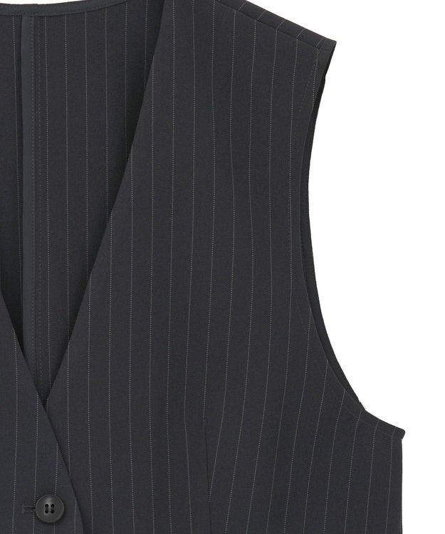 AMERICAN HOLIC ショート丈ベスト Black