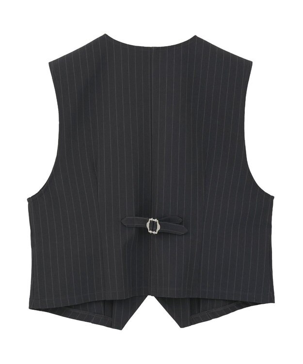 AMERICAN HOLIC ショート丈ベスト Black