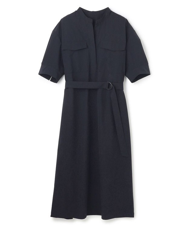UNFILO L FINE MOVE サッシュワンピース [WEB限定]ネイビー