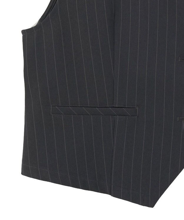 AMERICAN HOLIC ショート丈ベスト Black