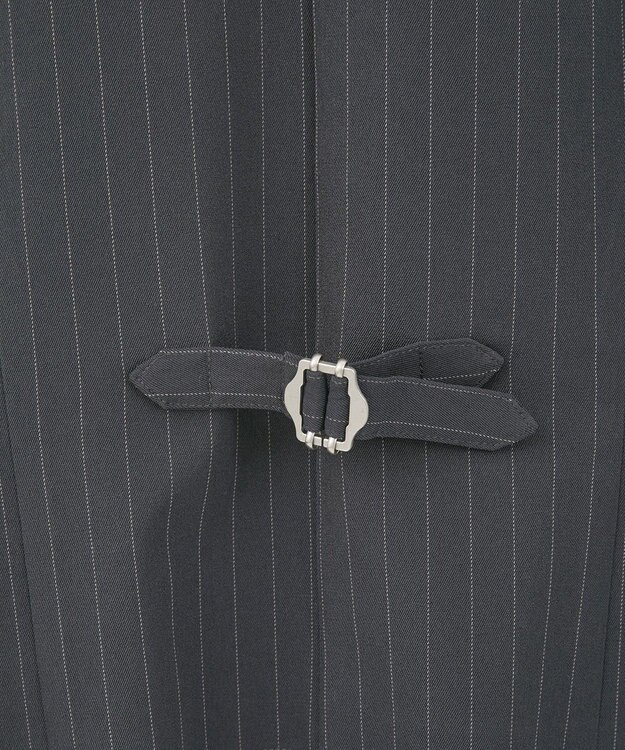 AMERICAN HOLIC ショート丈ベスト Stripe Gray