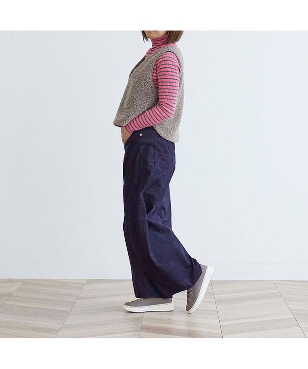 ing <ing>【レイン対応】ローカット厚底スニーカー オーク