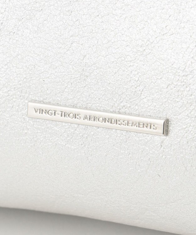 23区 【APPLAUDIR】クラッチバッグ シルバー系