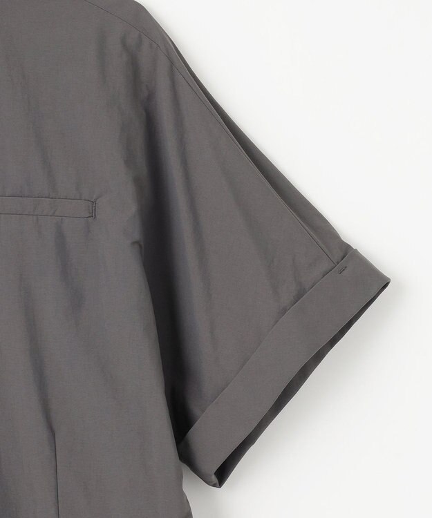 NAVE 【ReNAVE　撥水機能・UVカット・透湿・接触冷感・洗える】ナイロンタスランジャンプスーツ グレー系