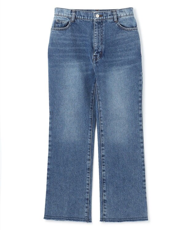 BEIGE， 【洗える】VICTOR / カットオフデニム Indigo Blue