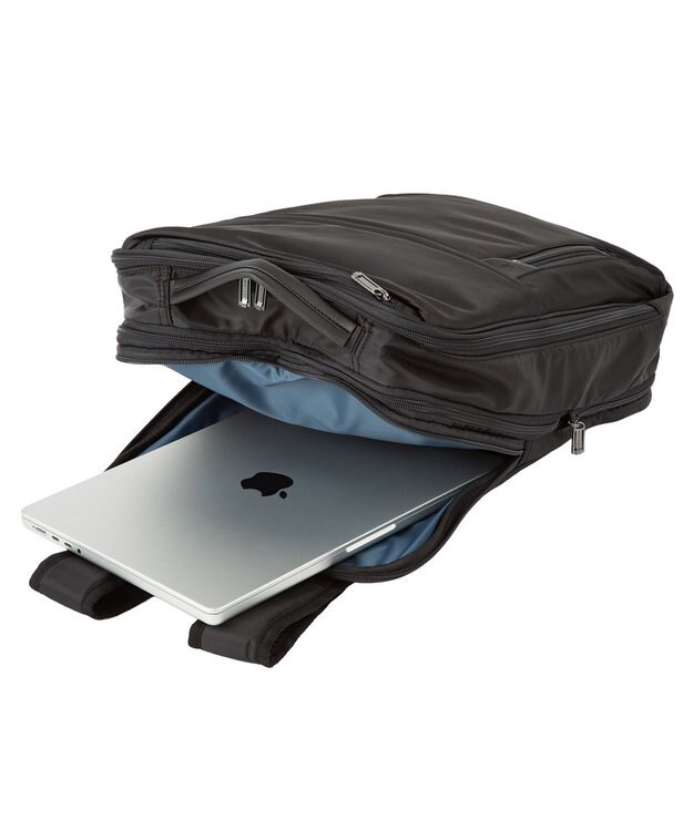 ACE BAGS & LUGGAGE World Traveler サビオ ビジネスリュック B4サイズ 15.6インチPC収納 エキスパンド(容量拡張) ２気室 65343 ワールドトラベラー ブラック