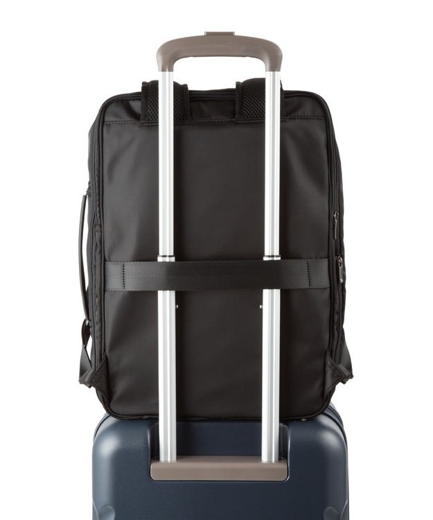 ACE BAGS & LUGGAGE World Traveler サビオ ビジネスリュック B4サイズ 15.6インチPC収納 エキスパンド(容量拡張) ２気室 65343 ワールドトラベラー ブラック