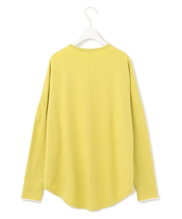 ICB 【洗える】 ヴィスコースワイド プルオーバー レモン系