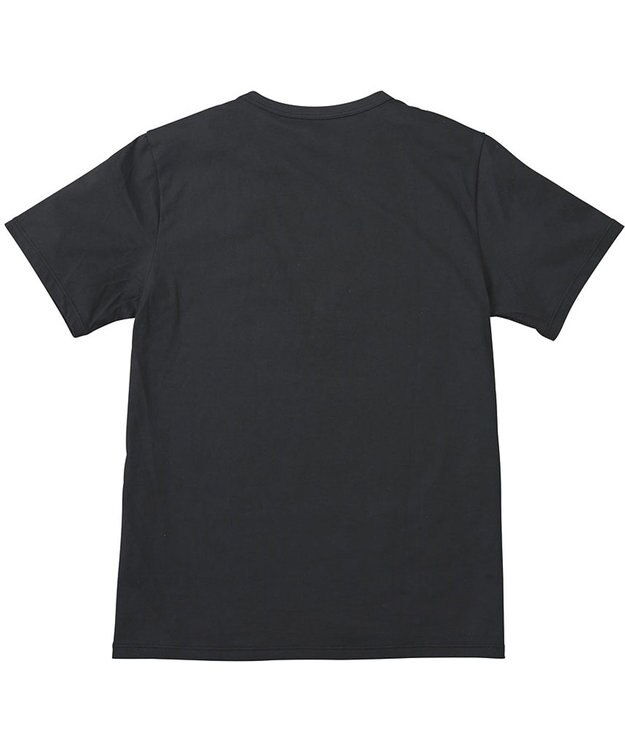 WACOAL MEN インナー　3分袖　綿100％　吸汗速乾　抗菌防臭　クルーネック　アウターとしても着用可能　/ブロス　GL5300 ブラック