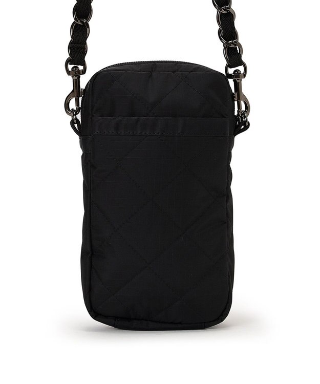 LeSportsac CHAIN MINI PHONE CRSBDY/オニキスチェーンキルト オニキスチェーンキルト