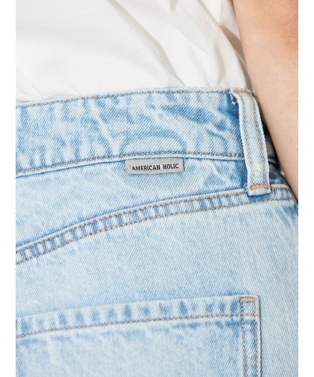 AMERICAN HOLIC パッチワークライクデニム Light Indigo