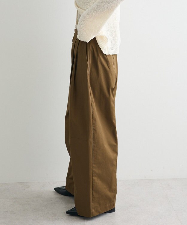 CRAFT STANDARD BOUTIQUE ワイドカーブチノパンツ Khaki