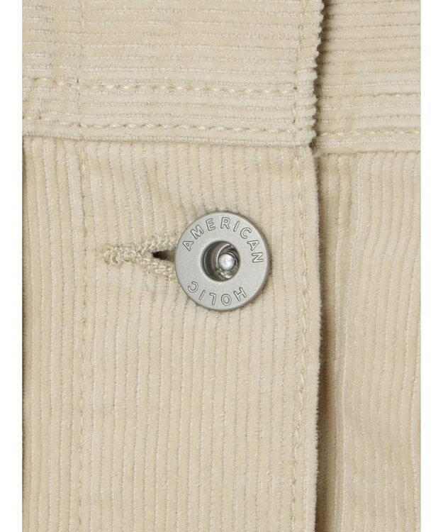 AMERICAN HOLIC コーデュロイジャケット Ivory