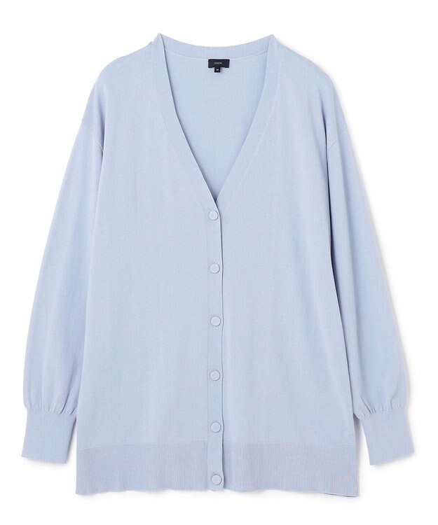 JOSEPH 【洗える】フィールコットン　カーディガン Sky blue