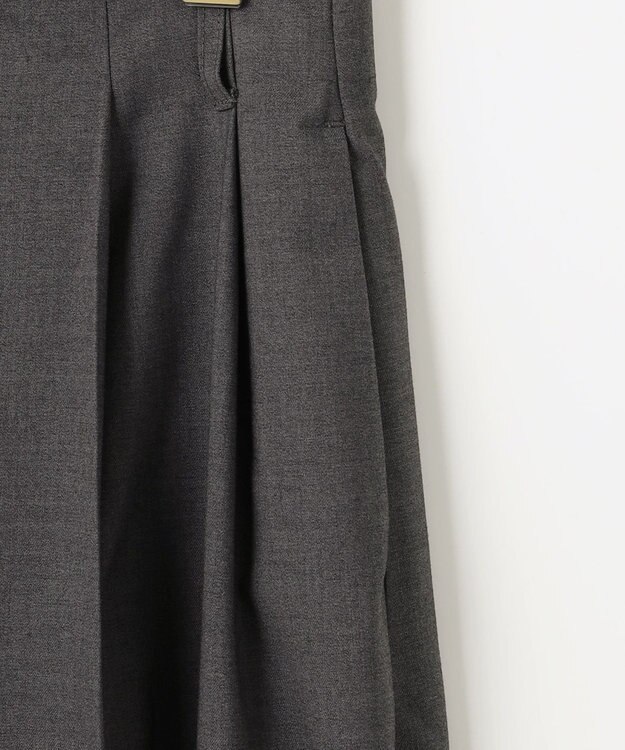 組曲 【加藤ローサさん着用】ハンサムツイルカーヴィーパンツ チャコールグレー系