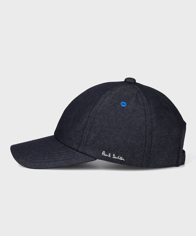 Paul Smith エンブロイダリー デニム キャップ ネイビー