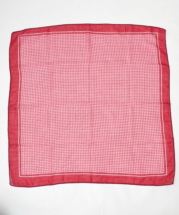 WEGO パターンバンダナ レッドチェック1