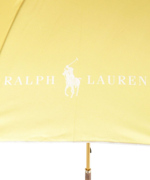MOONBAT POLO RALPH LAUREN 長傘 RAIN BEAR 一枚張り レモンイエロー