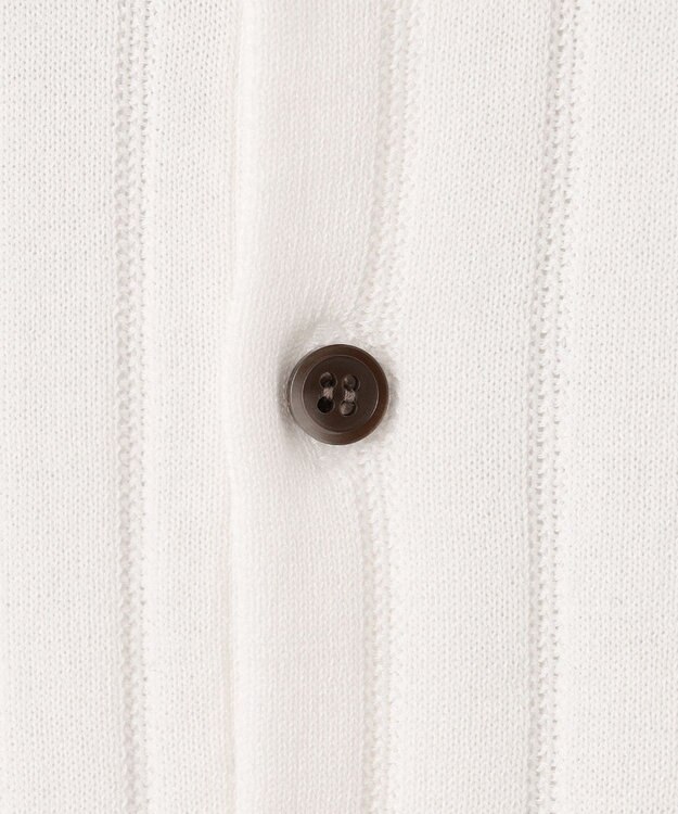 JOSEPH ABBOUD 【キングサイズ・清涼感/ストレッチ/洗える】クールスキン ニット ポロ ホワイト系