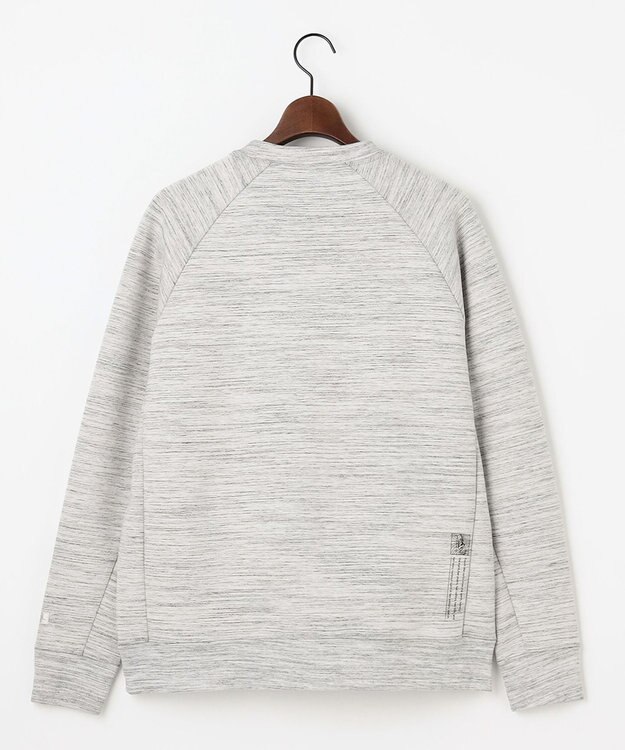 JOSEPH ABBOUD MOUNTAIN 【軽量/ソフト/イージーケア】ソフトダンボールニット プルオーバー ライトグレー系