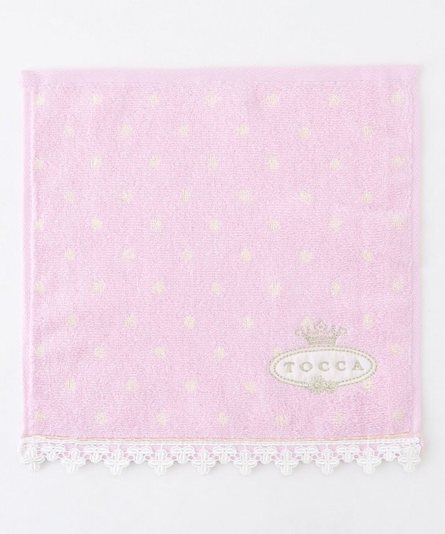 TOCCA PERLE TOWELCHIEF タオルハンカチ ライラック系
