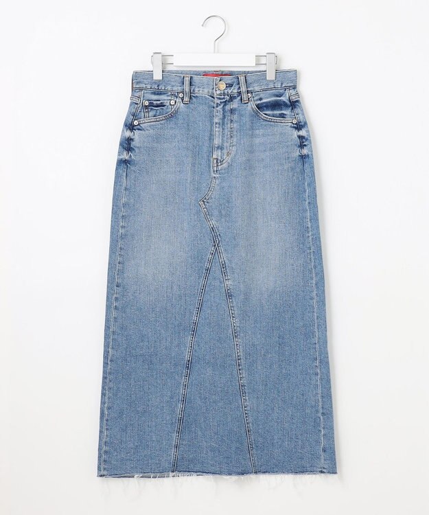 23区 L 【RED CARD TOKYO×23区】デニム Iライン スカート ライトブルー