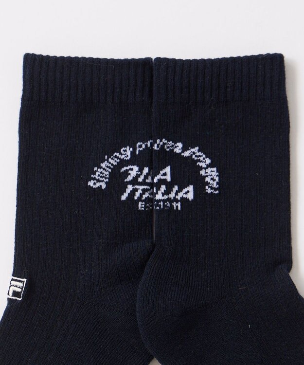 FILA GOLF／marie claire 【FILA GOLF】スニーカー丈ソックス ネイビー