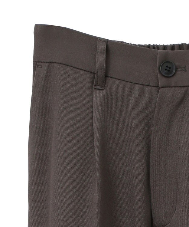 Green Parks ・ＥＬＥＮＣＡＲＥ　ＤＵＥ　サイド刺繍ラインパンツ Charcoal Gray