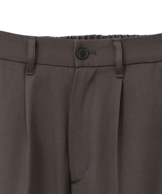 Green Parks ・ＥＬＥＮＣＡＲＥ　ＤＵＥ　サイド刺繍ラインパンツ Charcoal Gray