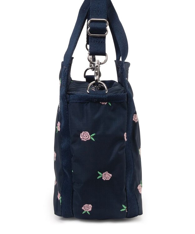 LeSportsac SMALL JENNI/ピンクローズエンブロイダリー ピンクローズエンブロイダリー