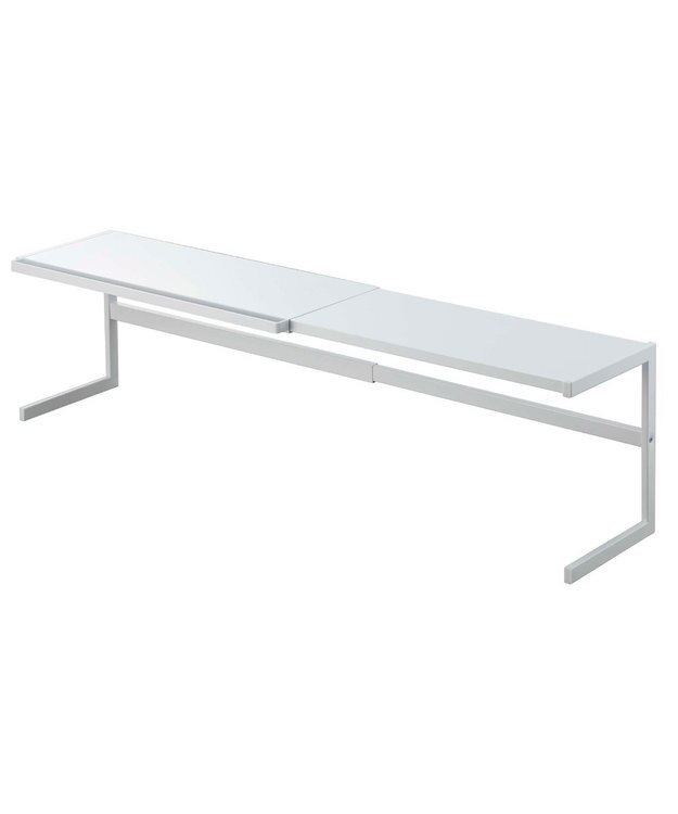 tower 伸縮キッチンサポートラック タワー ホワイト ホワイト