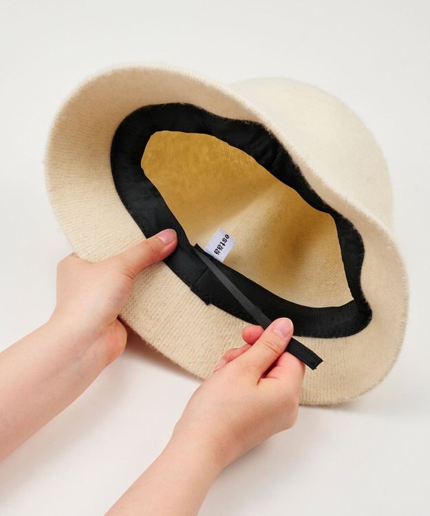 MOONBAT 【サイズ調整できる】バスククロッシェ オフホワイト