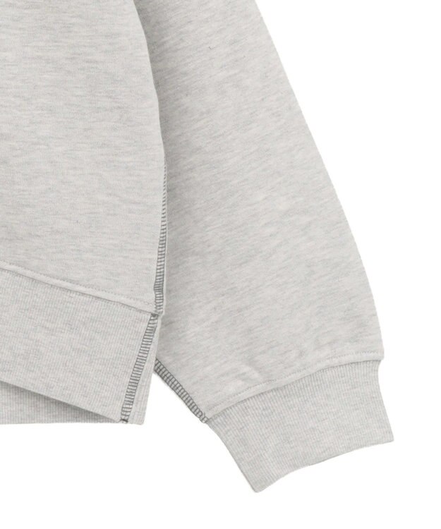 AMERICAN HOLIC 配色ライン裏毛プルオーバー Oatmeal