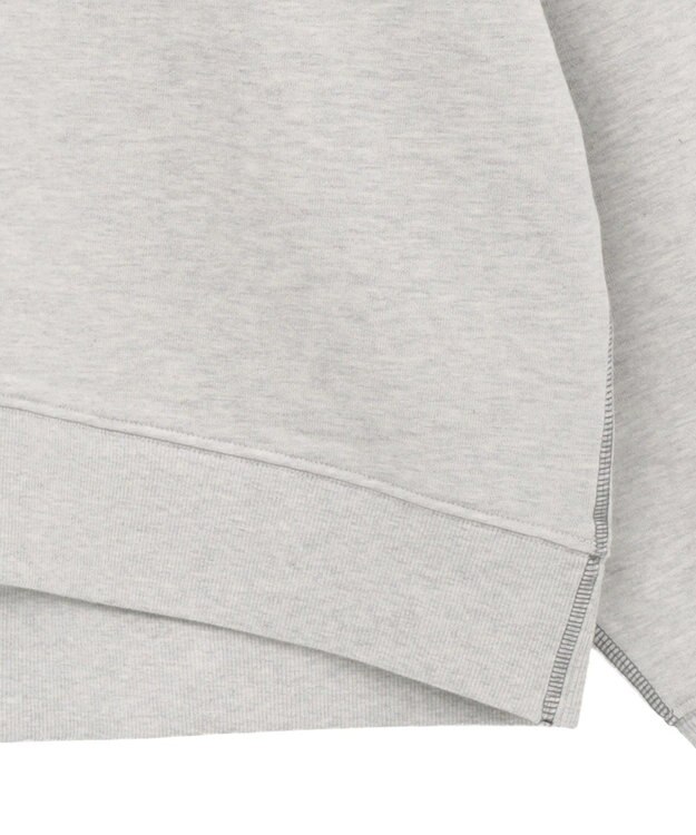 AMERICAN HOLIC 配色ライン裏毛プルオーバー Oatmeal