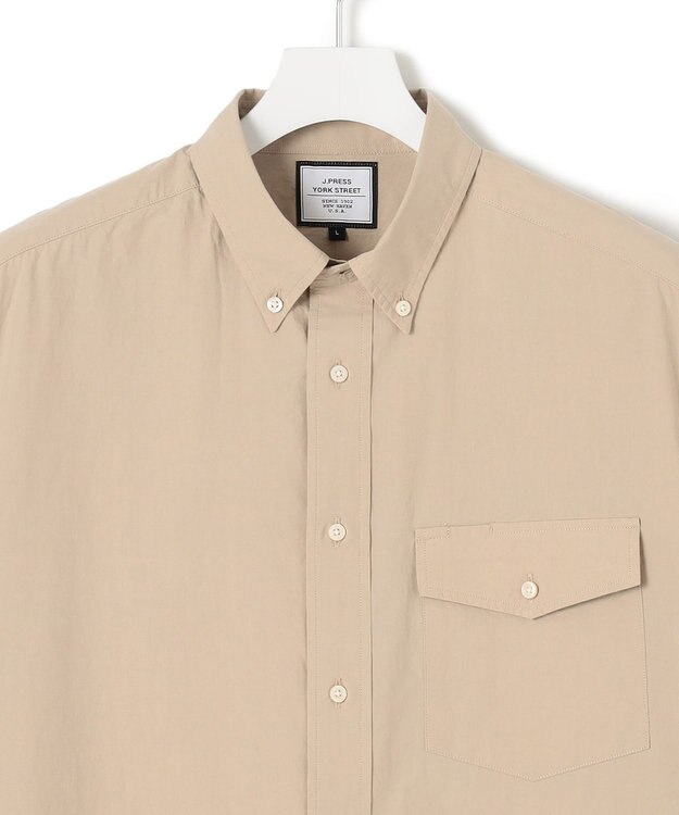 J.PRESS YORK STREET 【UNISEX】タイプライター ワッシャーシャツ/B.D ベージュ系