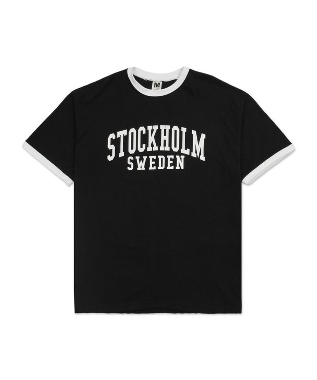 WEGO STOCKHOLMリンガーT ブラック