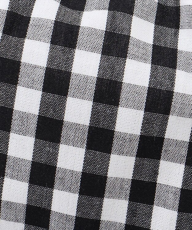 ANY KIDS リボン キャップ ギンガムチェック