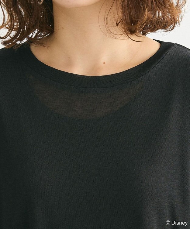 Green Parks ナイトメア／袖シアーＴシャツ Black