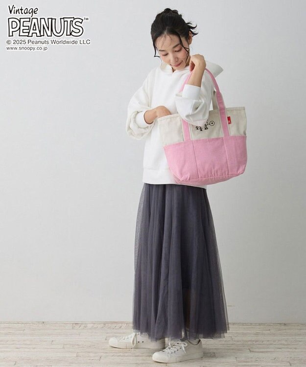 ROOTOTE 8424【スヌーピー】IP.ミディアム.ピーナッツ-0D 03：フレンズ