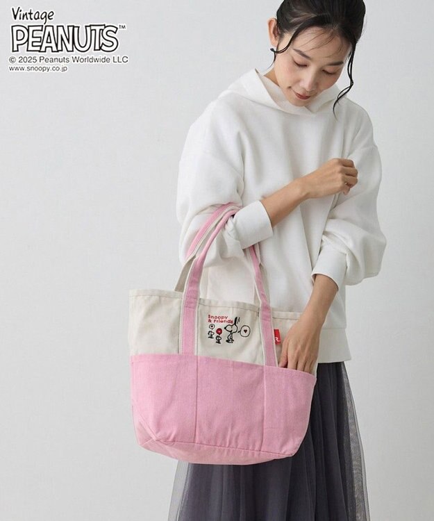 ROOTOTE 8424【スヌーピー】IP.ミディアム.ピーナッツ-0D 03：フレンズ