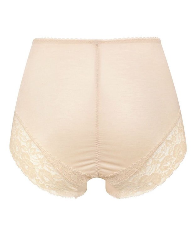 WACOAL 【美ショーツ】 はきこみ丈ふかめ おなか押さえ設計 オーガニックコットン混素材(本体) レディース PPG185 /ワコール ベージュ