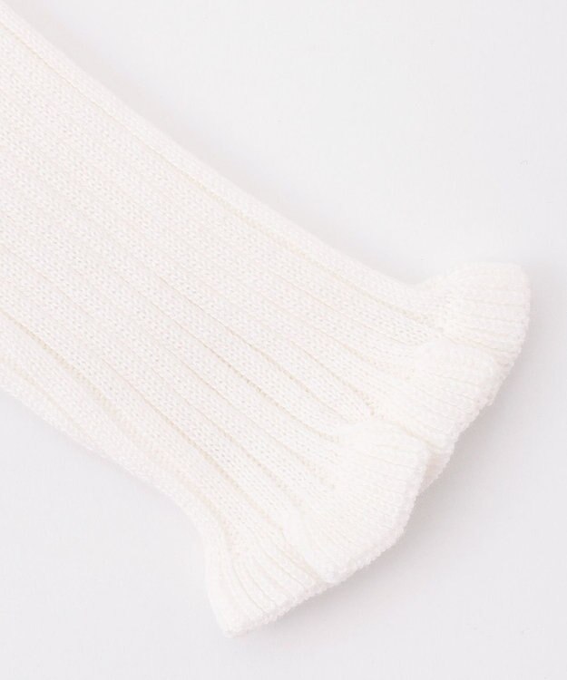 組曲 KIDS 【80-100cm】リブ ニット オフホワイト系